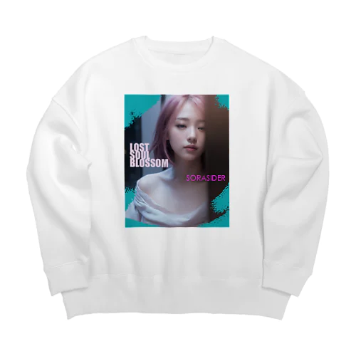 LOST SOUL BLOSSOM ♥ Big Crew Neck Sweatshirt