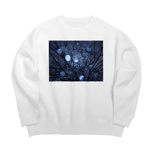 ある雪の日 Big Crew Neck Sweatshirt