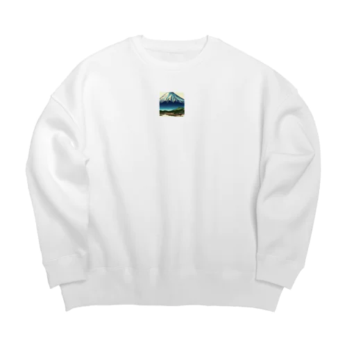 富士山 Big Crew Neck Sweatshirt