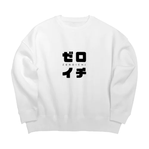 ゼロイチ Big Crew Neck Sweatshirt