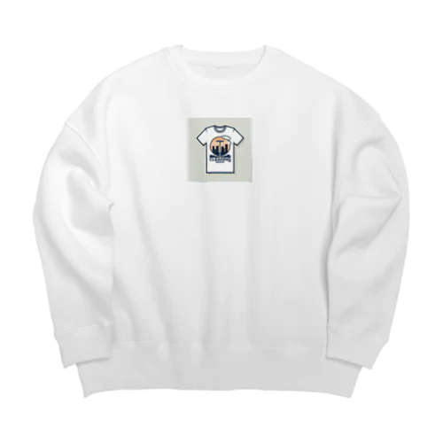 おしゃれで誇りを持つ清掃会社！ Big Crew Neck Sweatshirt