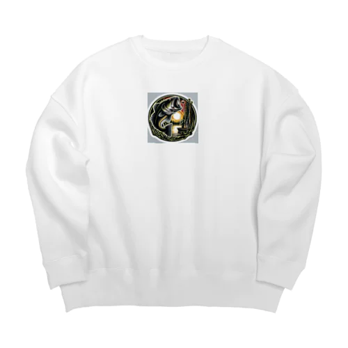 釣り好き必見！ステッカー商品が登場しました！ Big Crew Neck Sweatshirt