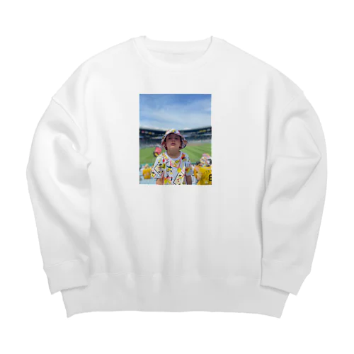 暑いライトスタンド Big Crew Neck Sweatshirt