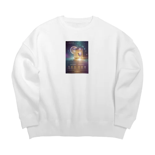 魔法の瓶 Big Crew Neck Sweatshirt