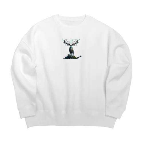 森の賢者 Big Crew Neck Sweatshirt