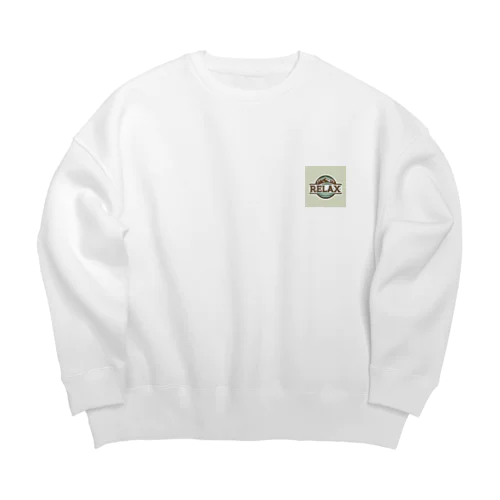 普段着 アウトドア ファッション Big Crew Neck Sweatshirt