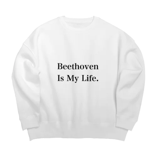 Beethoven  is my Life ビッグシルエットスウェット