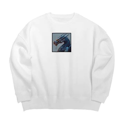 龍グッズ Big Crew Neck Sweatshirt