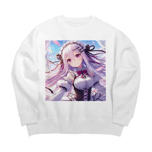 美少女㊶ Big Crew Neck Sweatshirt