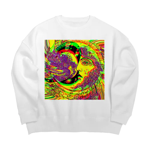 小宇宙B「Microcosm B」 Big Crew Neck Sweatshirt