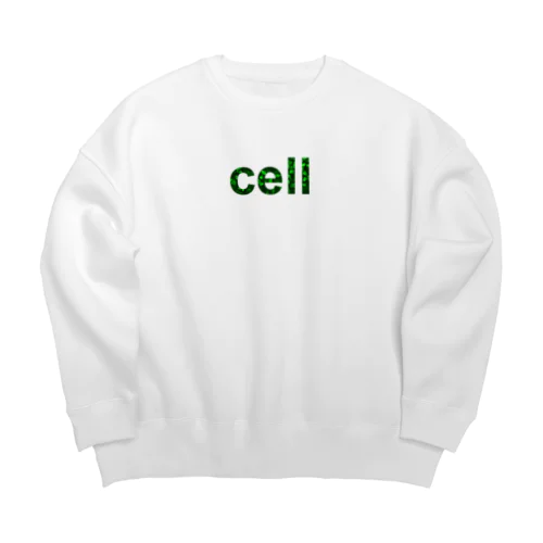 EGFP 細胞 Big Crew Neck Sweatshirt