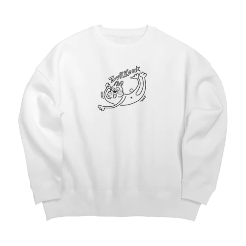 ズコー☆ Big Crew Neck Sweatshirt