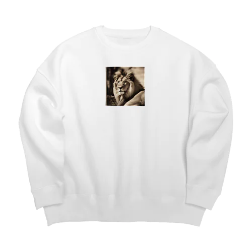 ライオン Big Crew Neck Sweatshirt