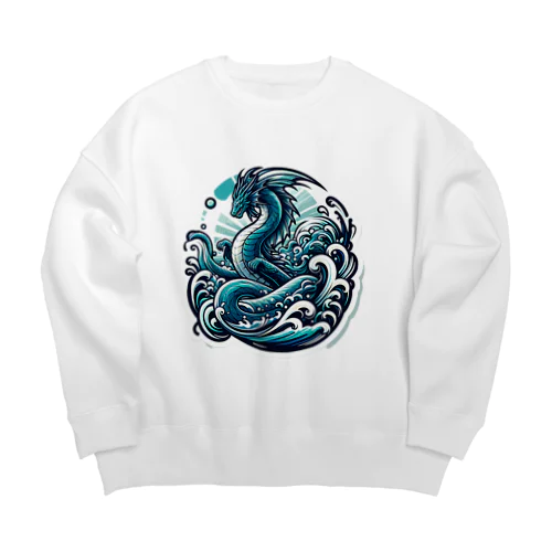 風海龍（ふうかいりゅう） Big Crew Neck Sweatshirt