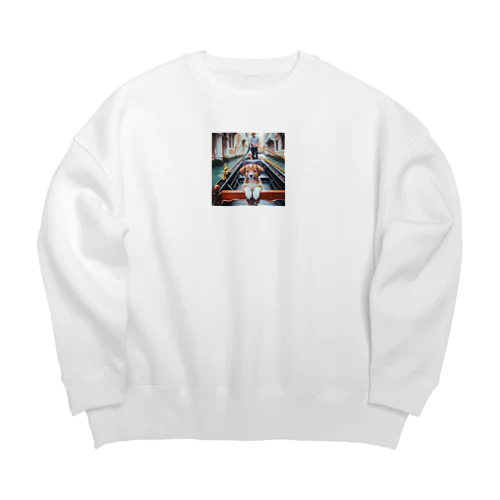 ゴンドラワンチャン Big Crew Neck Sweatshirt