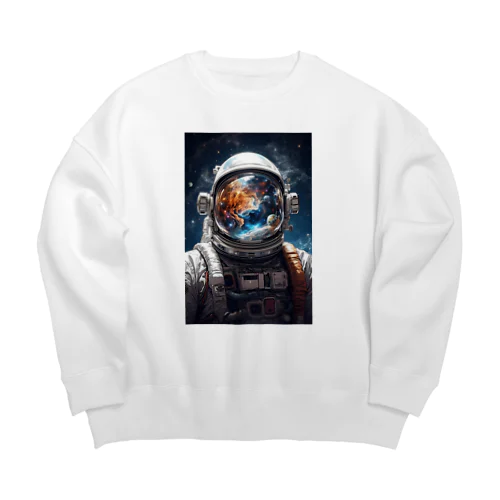 宇宙を視る Big Crew Neck Sweatshirt