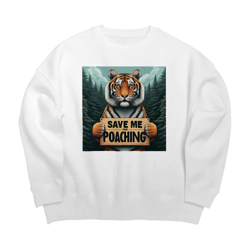 ＴＩＧＥＲ（トラ） Big Crew Neck Sweatshirt