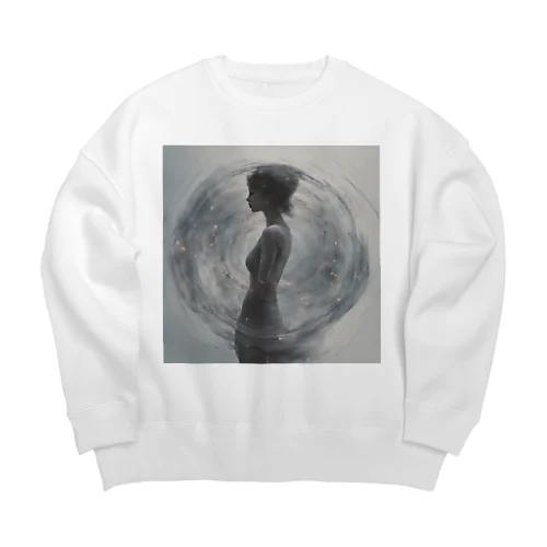 幻想的な女性のグッズ Big Crew Neck Sweatshirt