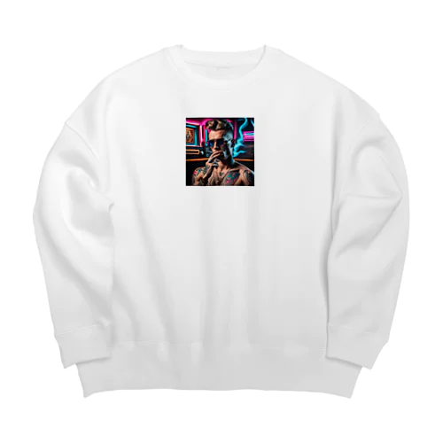 ワイルド Big Crew Neck Sweatshirt