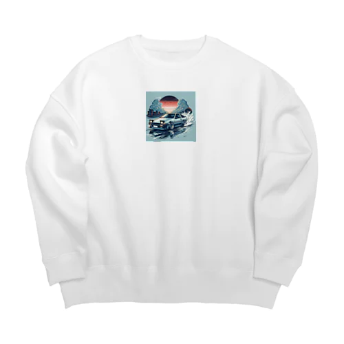 ハチロク！3 Big Crew Neck Sweatshirt