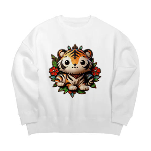 TIGA Big Crew Neck Sweatshirt