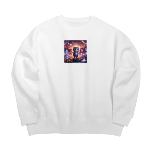 トワイライトウィスカーズ：冒険の始まり Big Crew Neck Sweatshirt