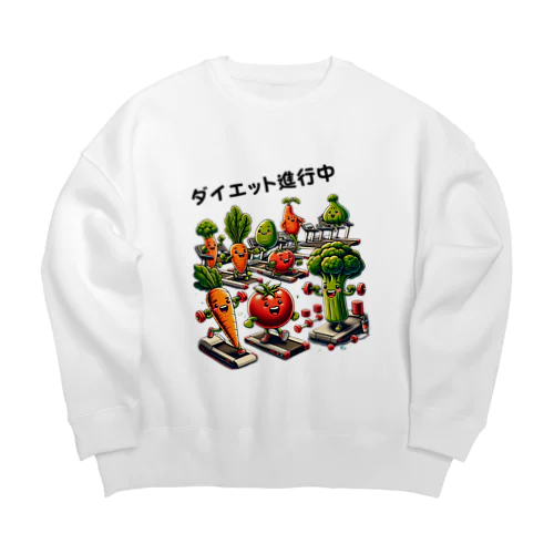 ベジフィット・リボリューション Big Crew Neck Sweatshirt