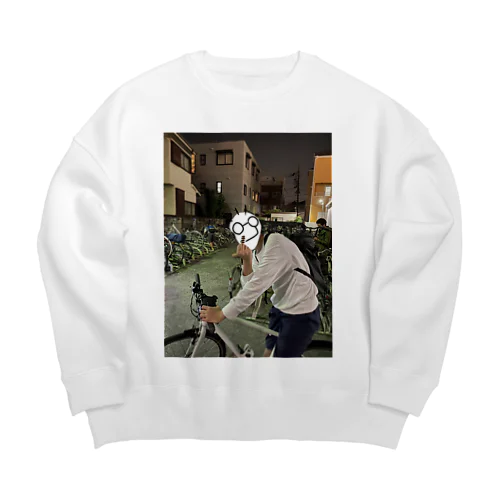 ファッキンなSnateaさん Big Crew Neck Sweatshirt