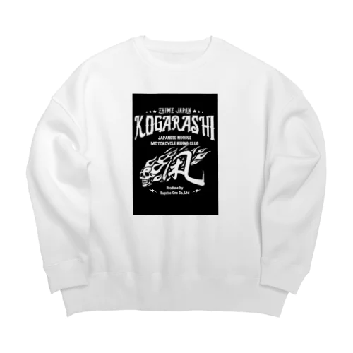 KOGARASHI motorcycle club Big Crew Neck Sweatshirt