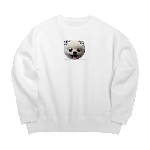 ぽんちゃんグッズ Big Crew Neck Sweatshirt