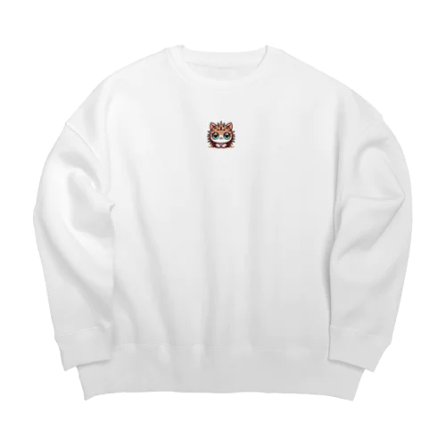 トゲトゲねっこ Big Crew Neck Sweatshirt