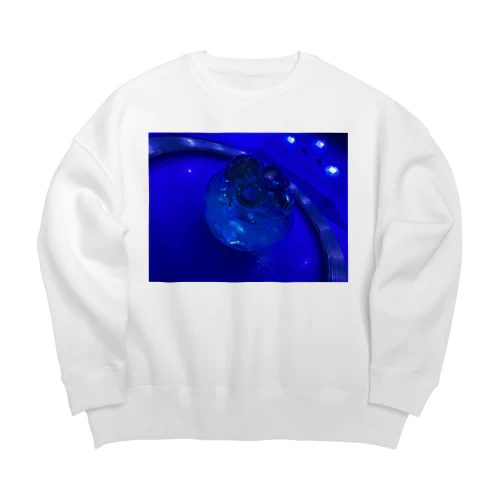 UVライト Big Crew Neck Sweatshirt