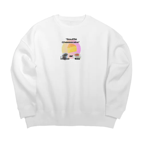 スフレチーズケーキ Big Crew Neck Sweatshirt