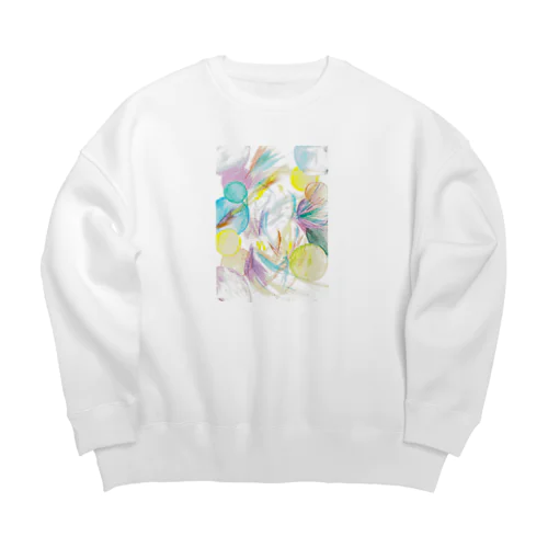 isekai=fantasy Big Crew Neck Sweatshirt