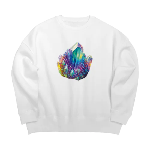 空想鉱物Ⅰ〈切り抜き〉 Big Crew Neck Sweatshirt