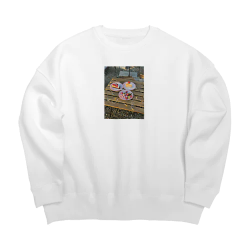 スイーツパラダイス Big Crew Neck Sweatshirt