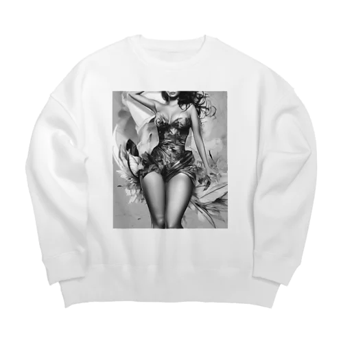 女性 Big Crew Neck Sweatshirt