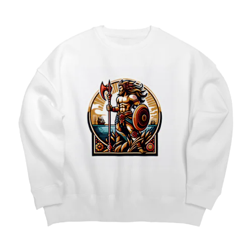 アレクトリオン Big Crew Neck Sweatshirt