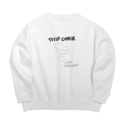 TUIIP  CHAIR Big Crew Neck Sweatshirt