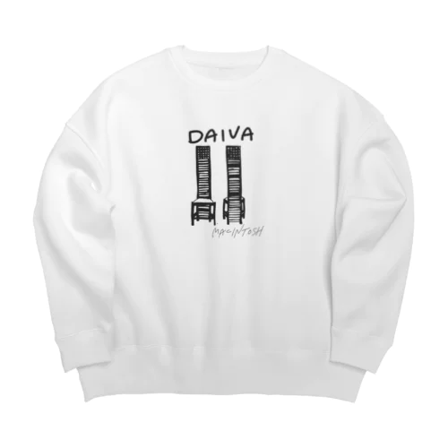 DAIVA  Big Crew Neck Sweatshirt