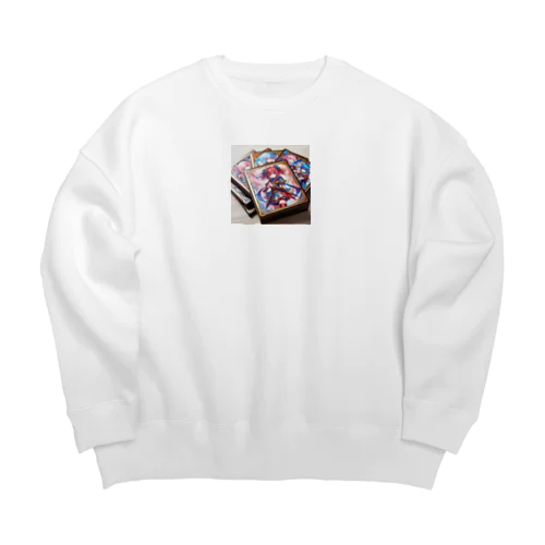 あのトレカ Big Crew Neck Sweatshirt