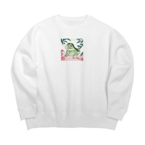 河童！？ Big Crew Neck Sweatshirt