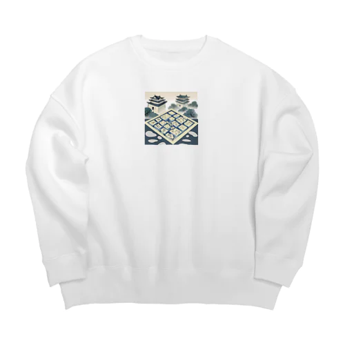 千年パズル　 Big Crew Neck Sweatshirt