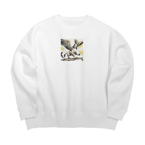 グリフィン　その四 Big Crew Neck Sweatshirt