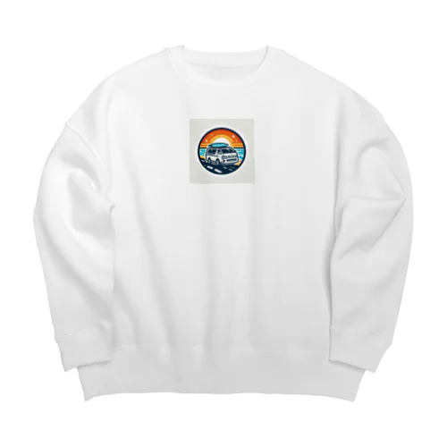 LUXACE Big Crew Neck Sweatshirt