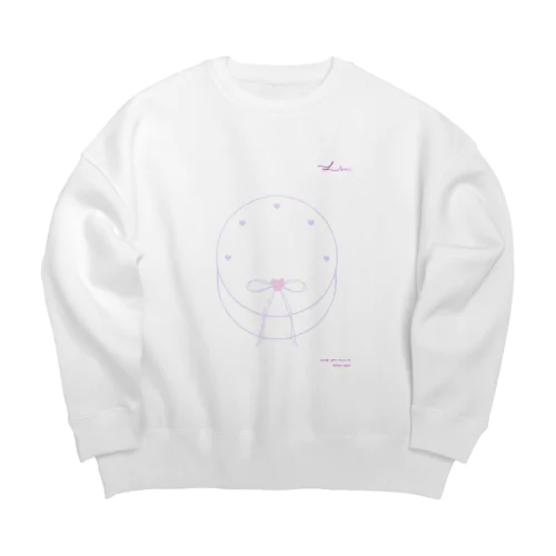 魔法のコンパクト Big Crew Neck Sweatshirt