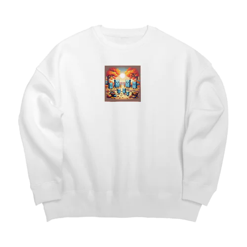 ＦＦ　ファミリー　秋 Big Crew Neck Sweatshirt