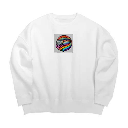 LUXACE Big Crew Neck Sweatshirt