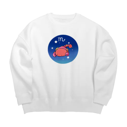 蠍座 Big Crew Neck Sweatshirt