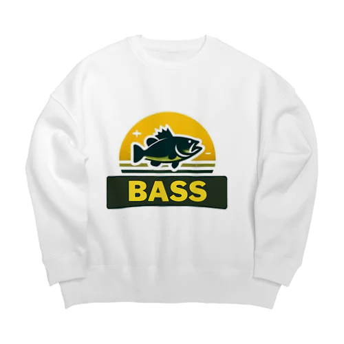 レトロバスロゴ Big Crew Neck Sweatshirt